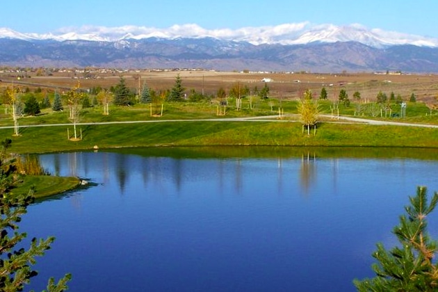 Anthem Ranch in Broomfield, CO is just one active adult community with great green spaces.