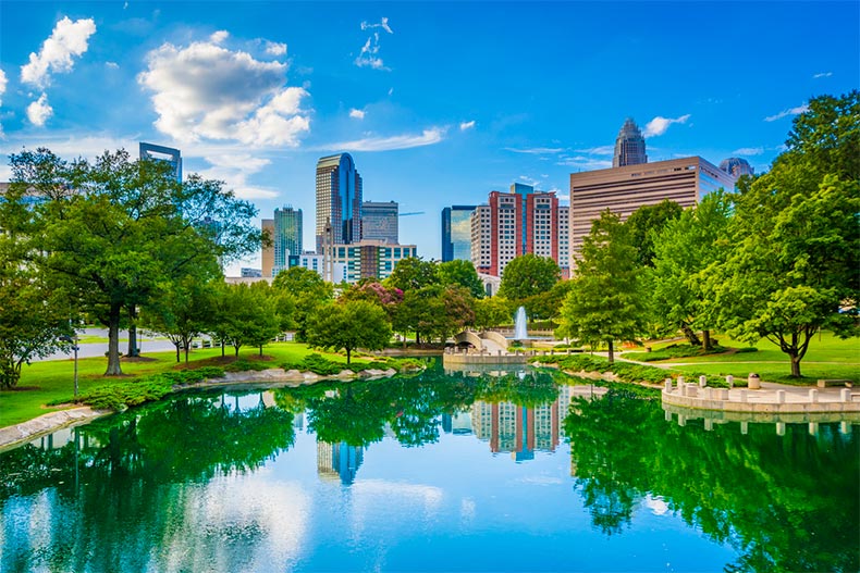 There are many things for active adults to do in Charlotte, North Carolina.