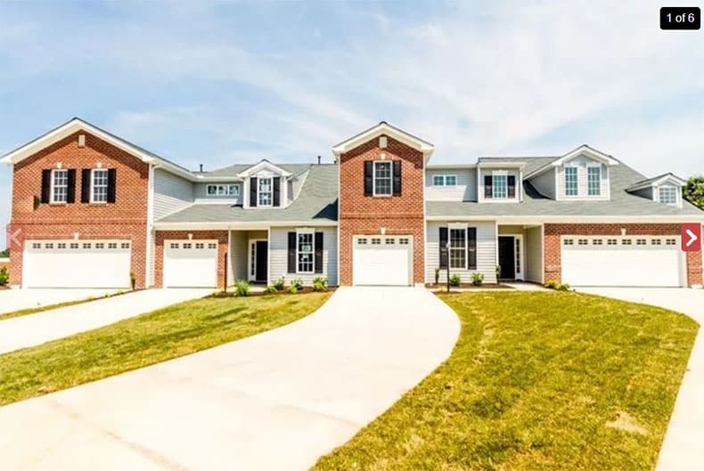 Attached homes in Liberty Trace -Mechanicsville. VA