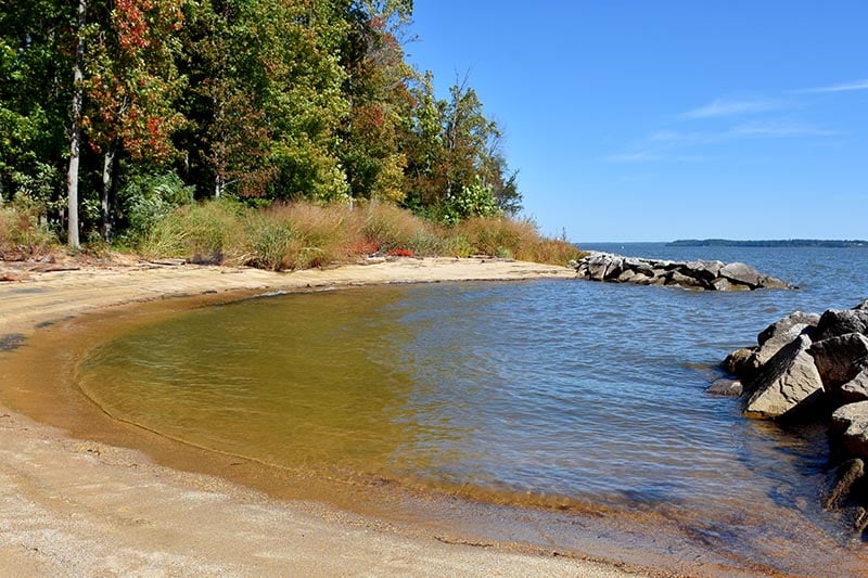 Lakeshore at Leesylvania State Park in Woodbridge, VA.