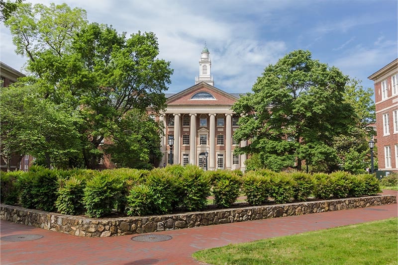 Campus building in Chapel Hill, NC.