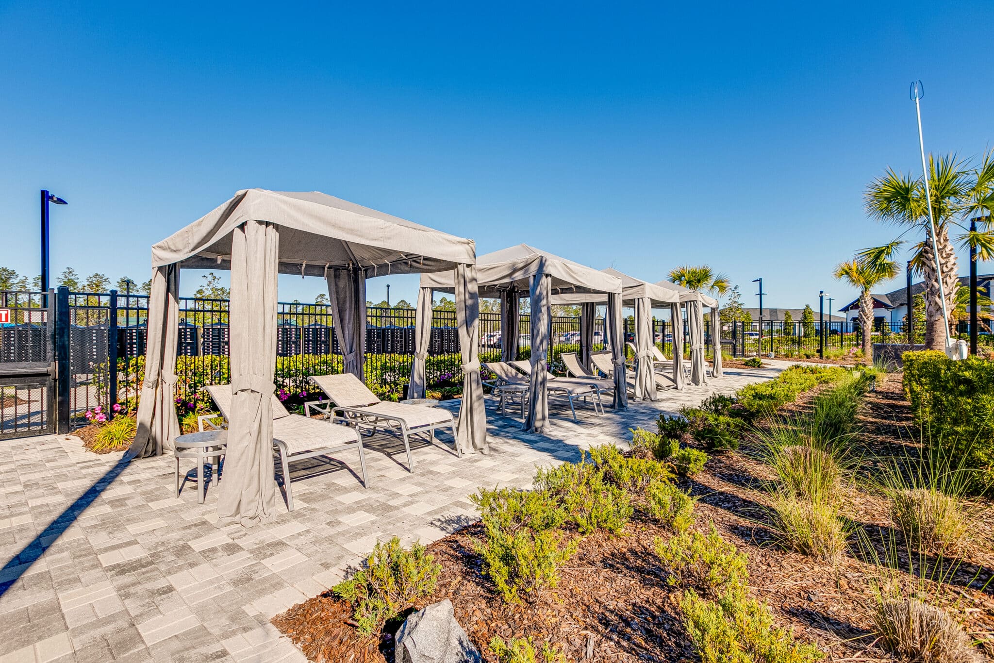 Poolside Lounge Area