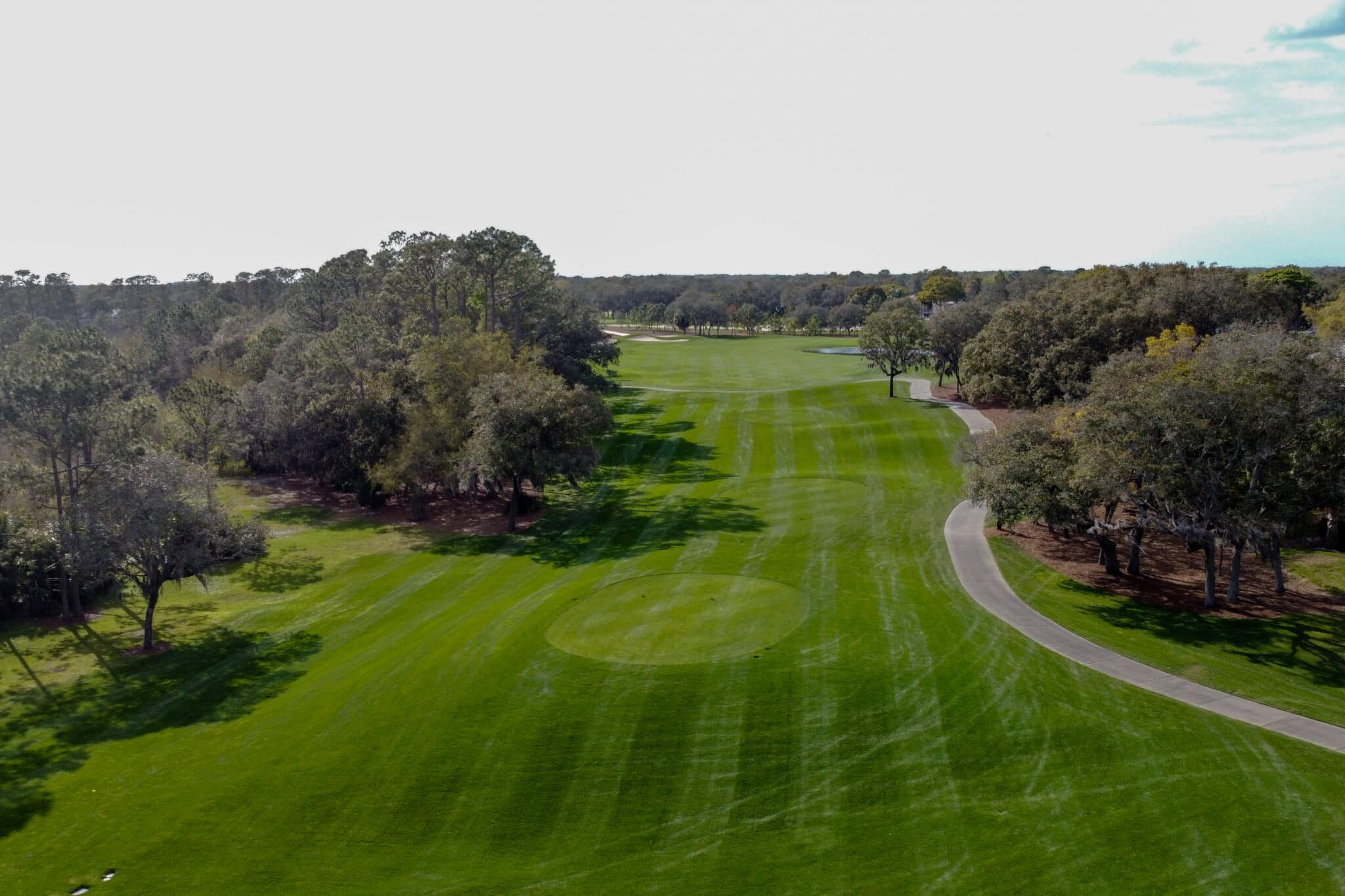 Golf Course Aerial View