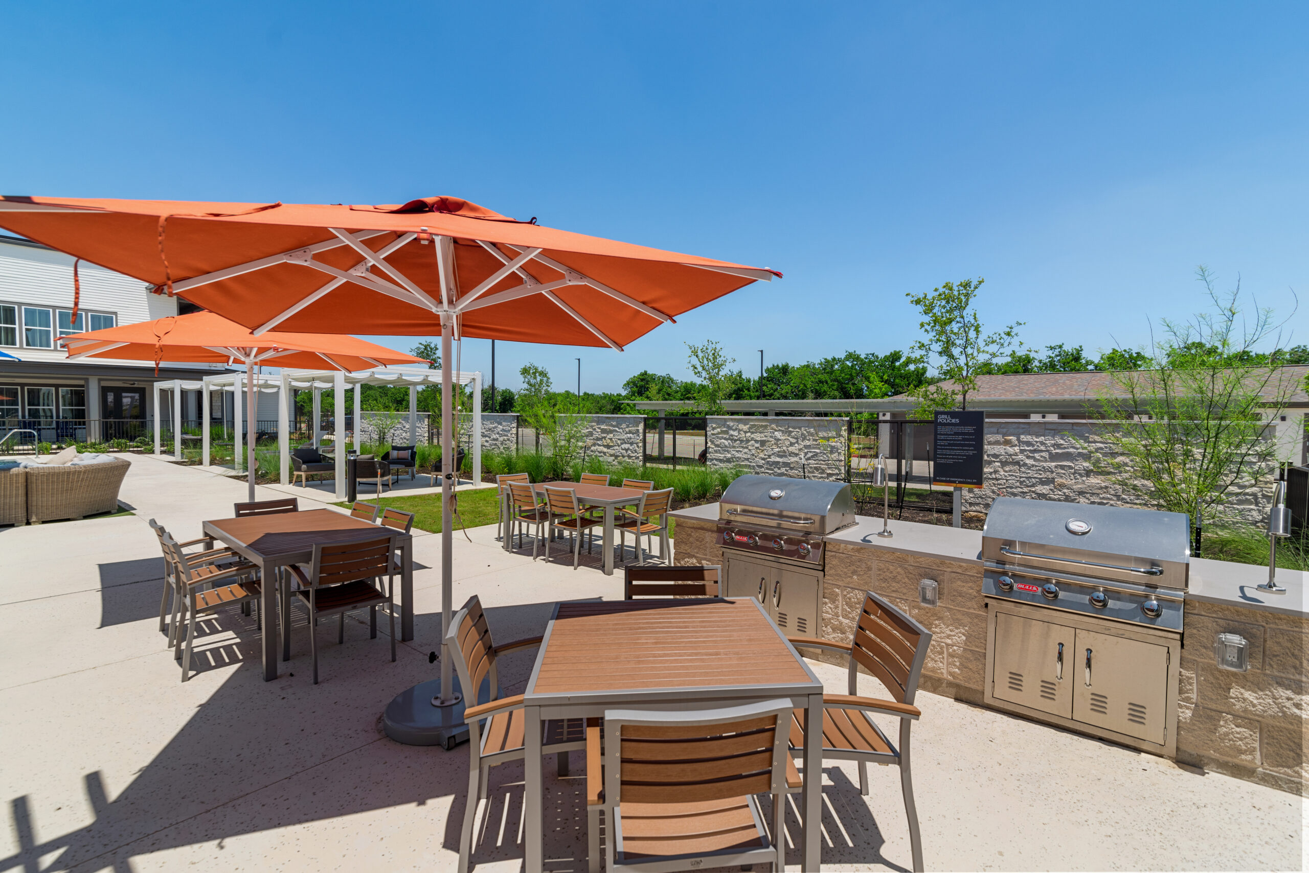 Barbecue Area Seating