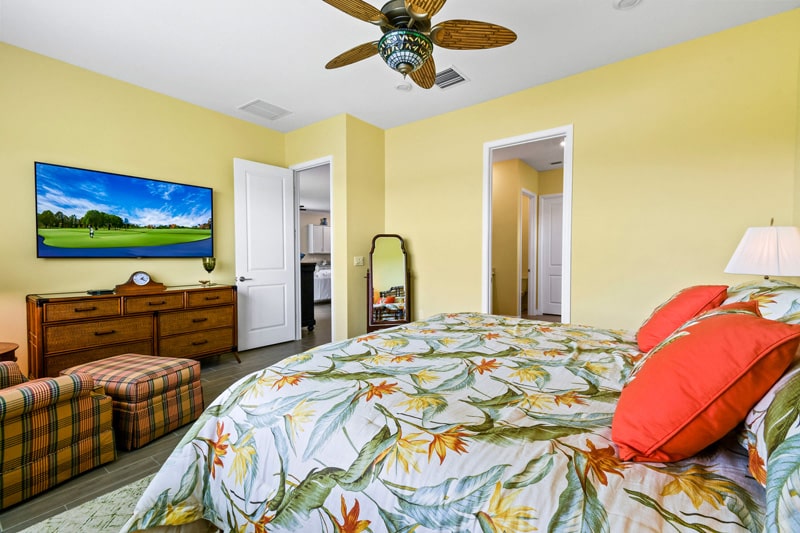 Bedroom with Dresser