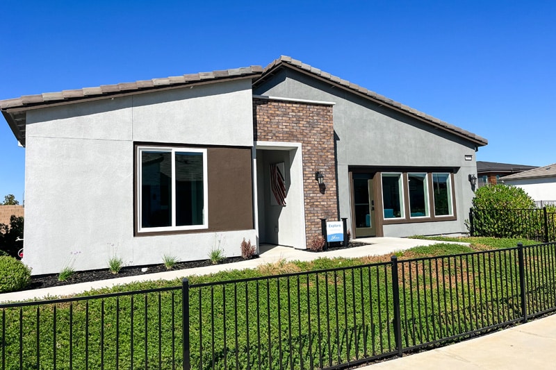 Model Home Exterior