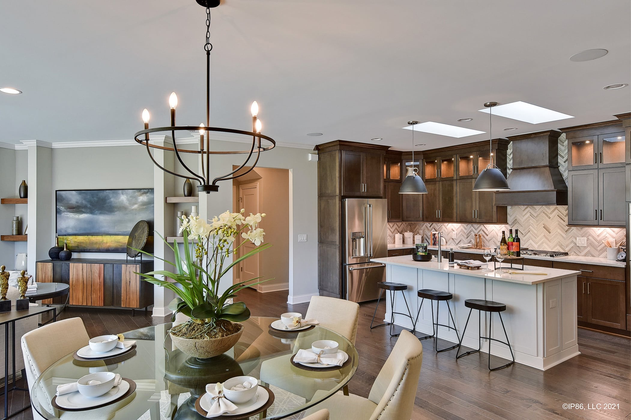 Kitchen and Dining Area