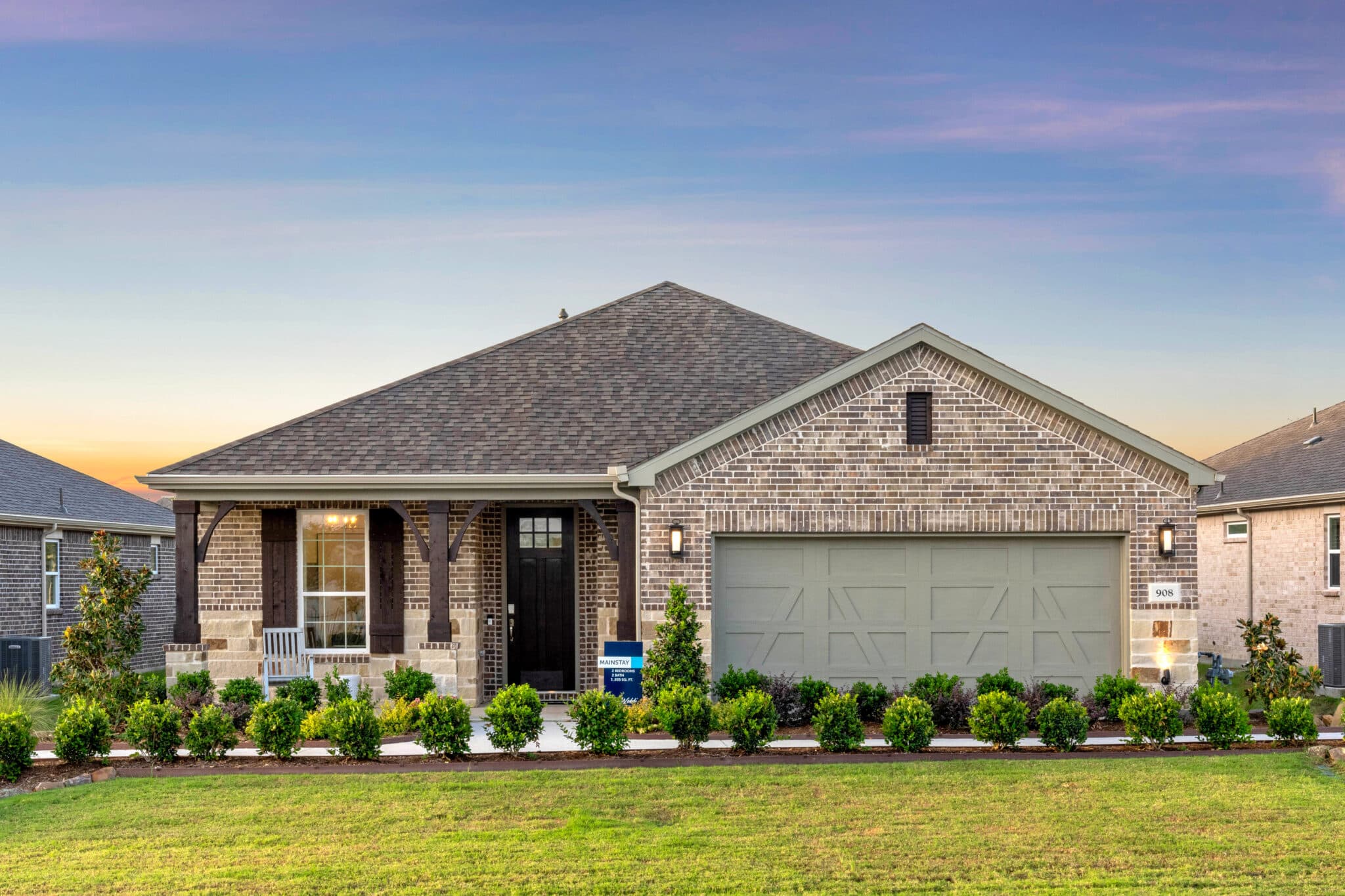 Model Home Exterior