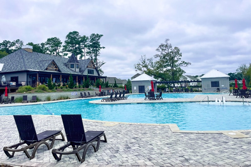 Pool and View of Clubhouse