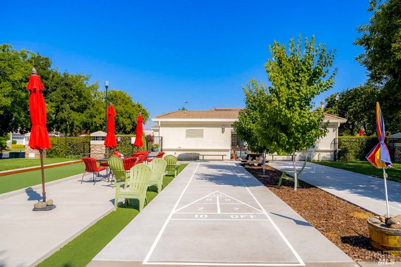 Shuffleboard Court