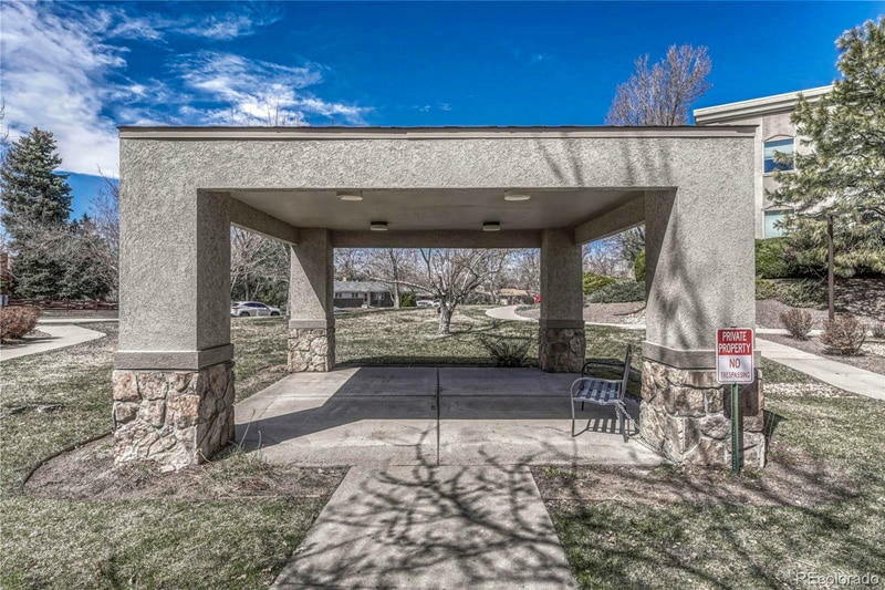 Covered Gathering Area