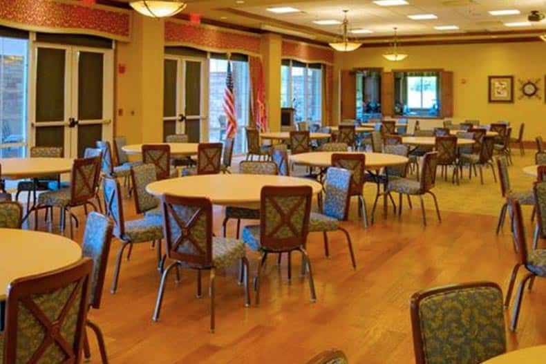 Interior view of a multipurpose at Del Webb Lake Providence in Mt. Juliet, Tennessee.