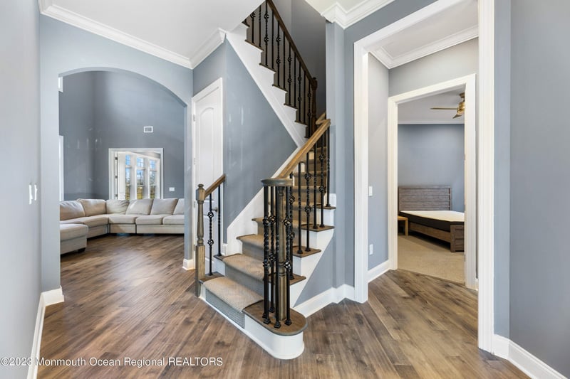 Living Room and Stairs