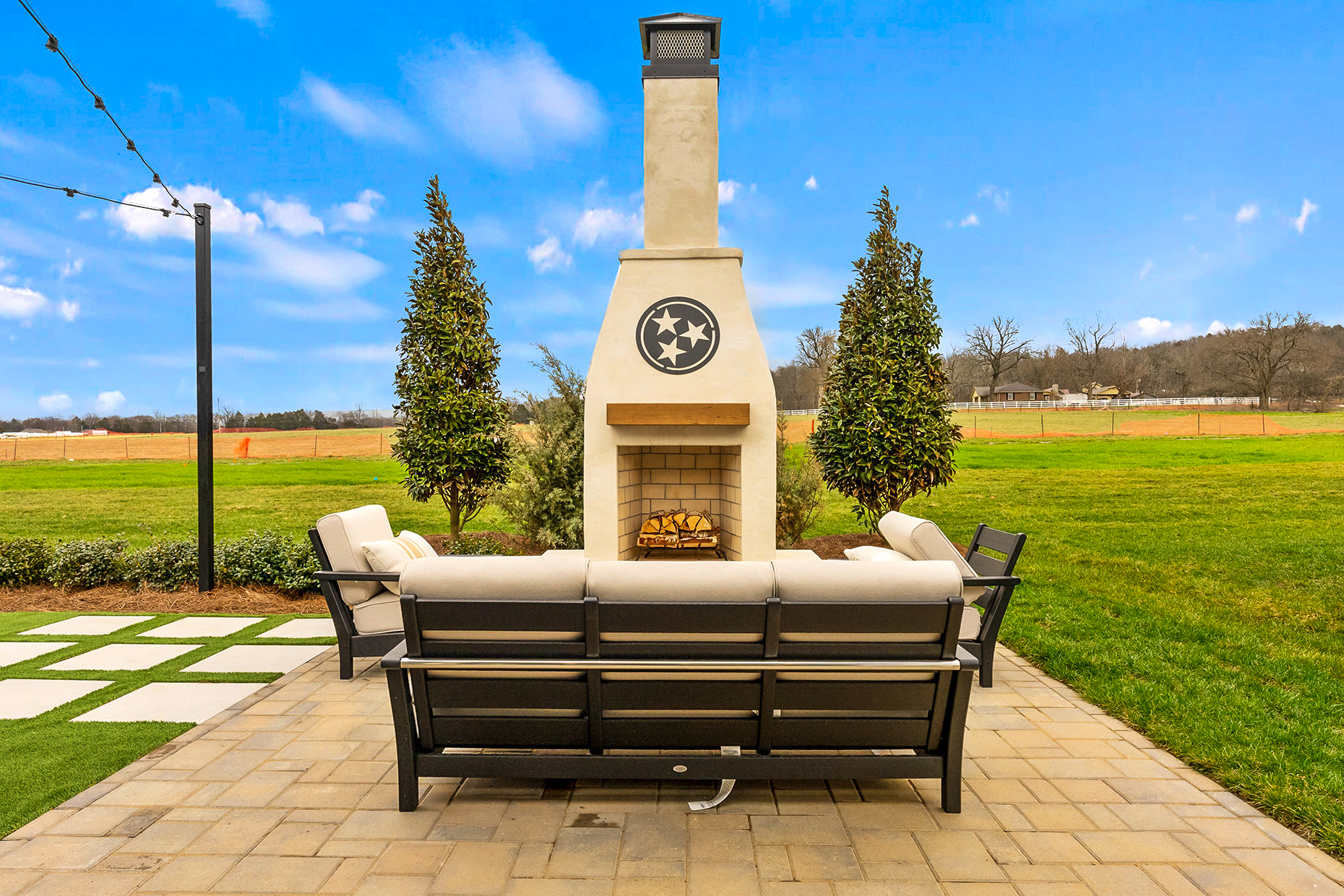 Outdoor Fireplace