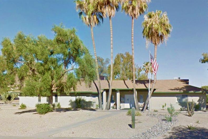 Exterior view of a home in Northtown in Phoenix, Arizona.