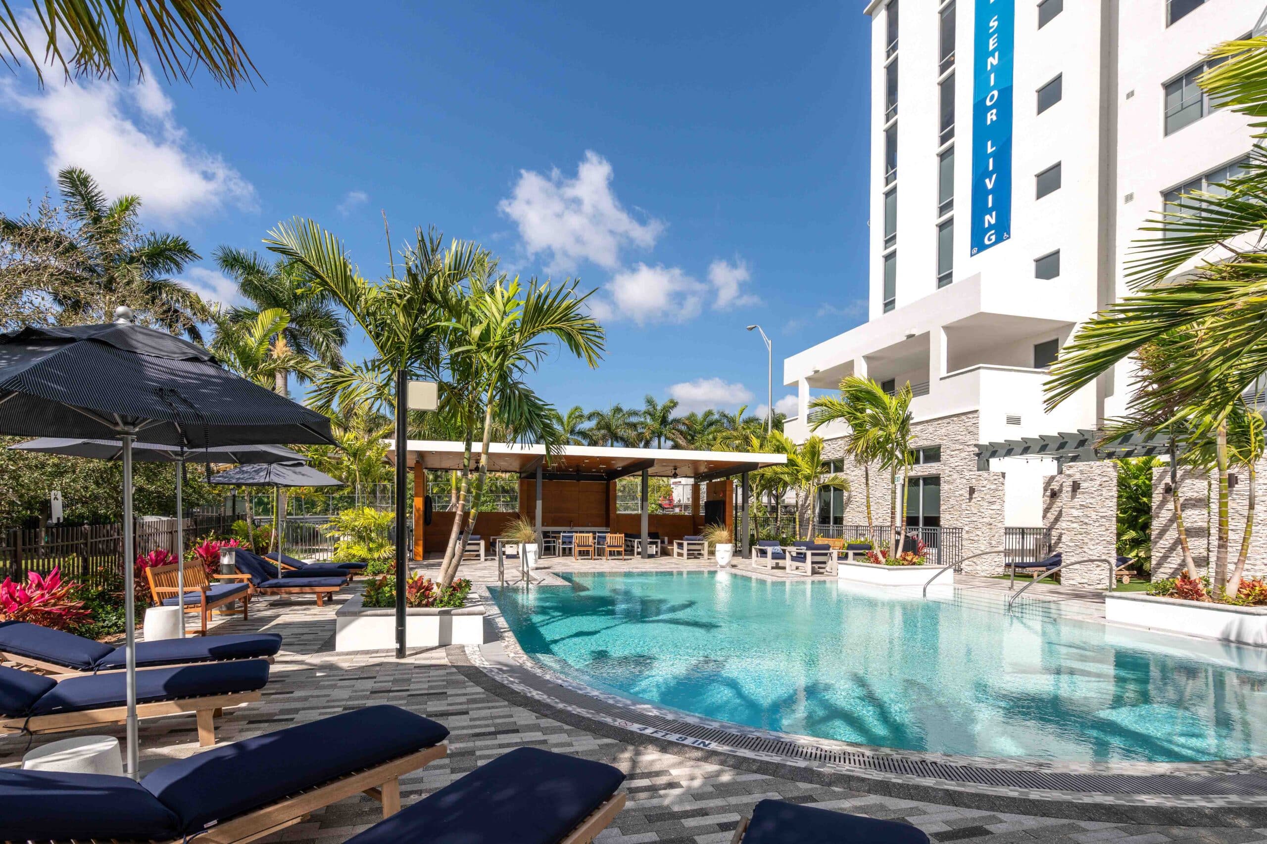 Outdoor Pool and Chairs