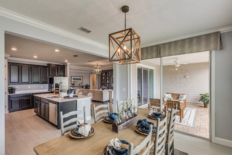 Kitchen and Dining Area