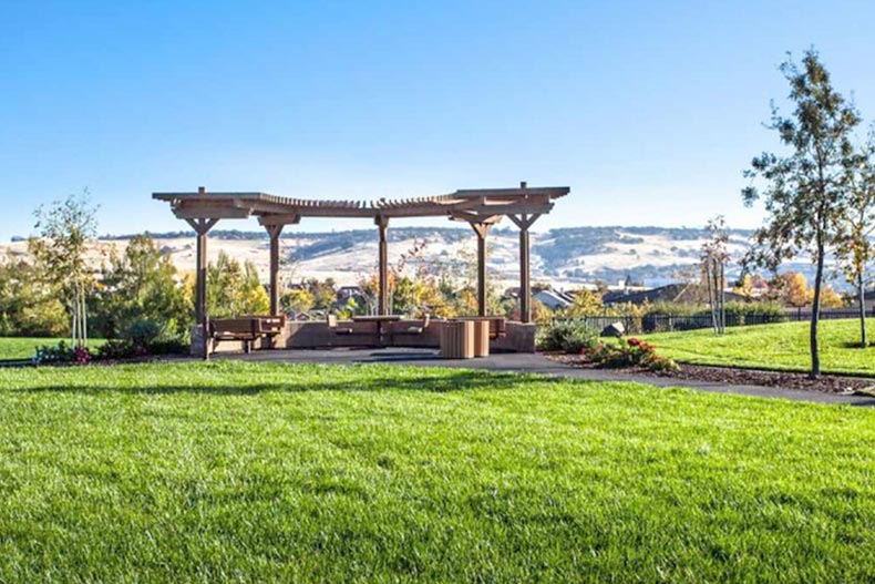 View of the grounds of Four Seasons at El Dorado Hills in El Dorado Hills, California.