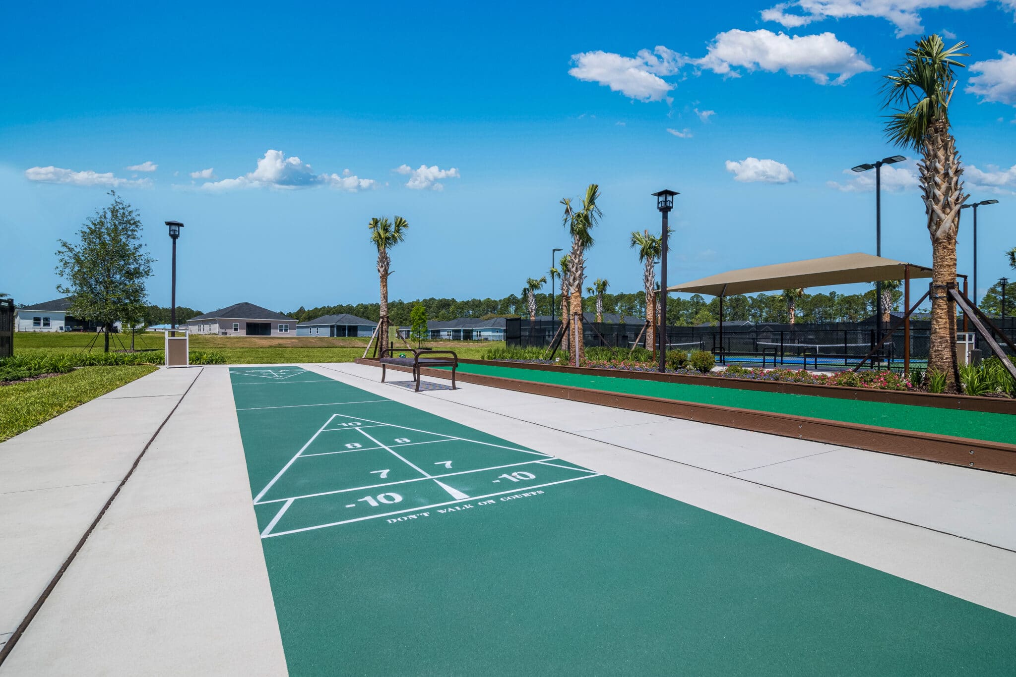 Shuffleboard Court
