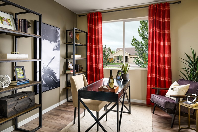 Study with Bookshelves