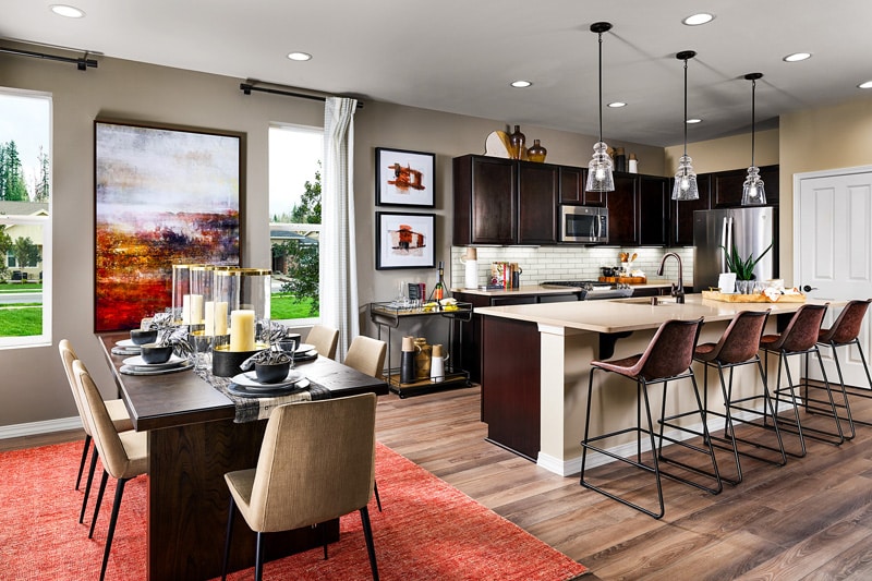 Kitchen and Dining Area