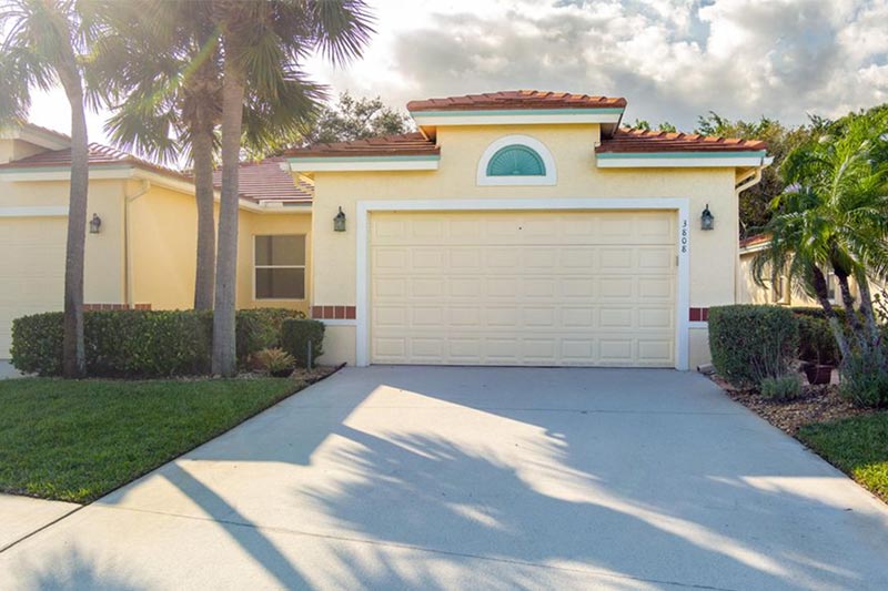 Exterior view of a home at Whispering Sound in Palm City, Florida.