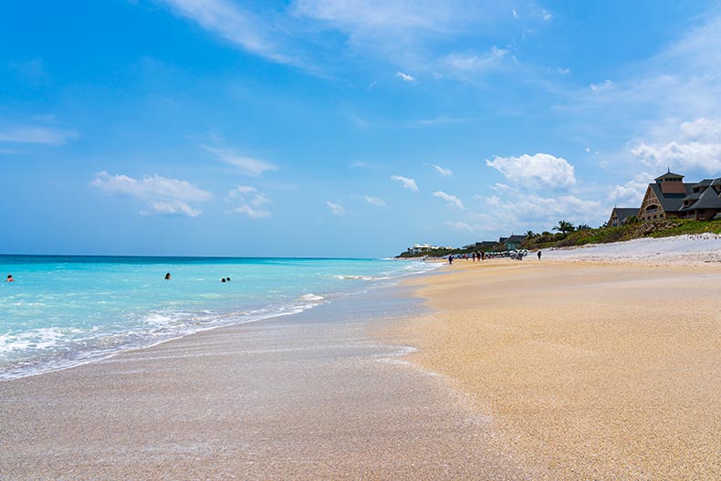 Atlantic Ocean Beach at Vero Beach, Florida.