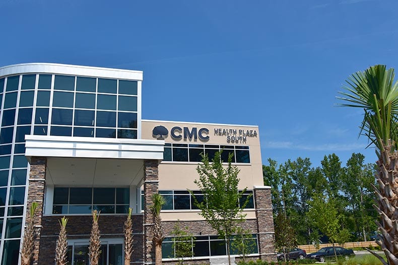 Exterior view of Conway Medical Center in Myrtle Beach, South Carolina.