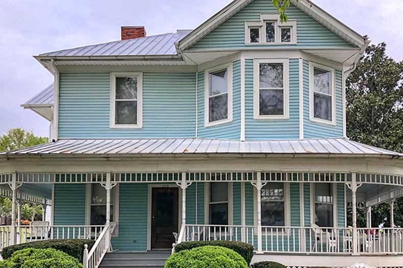 Exterior view of a home at Ashley Green in Nashville, Tennessee.