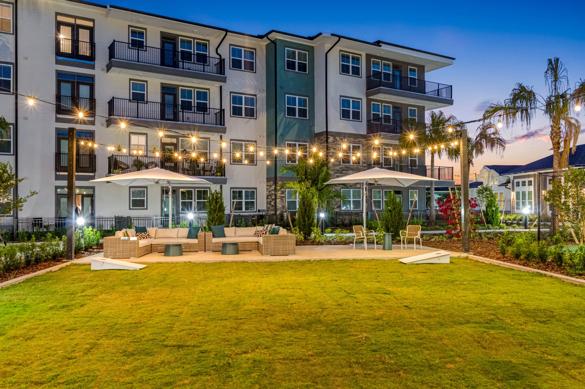 Courtyard Gathering Areas