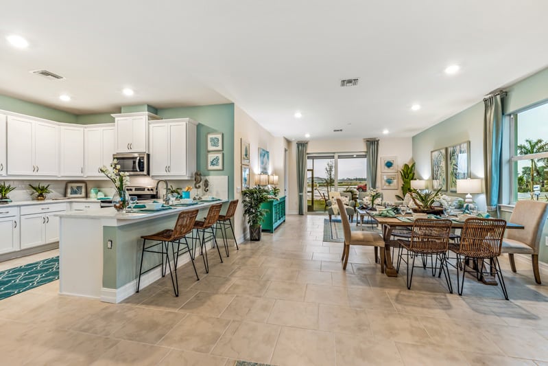 Dining Area and Kitchen