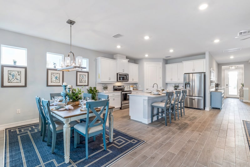 Dining and Kitchen Areas