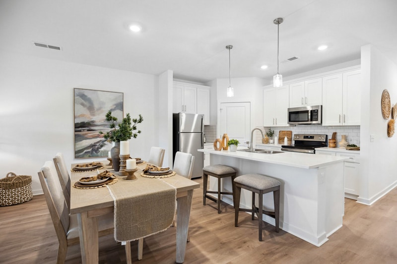 Kitchen and Dining Areas