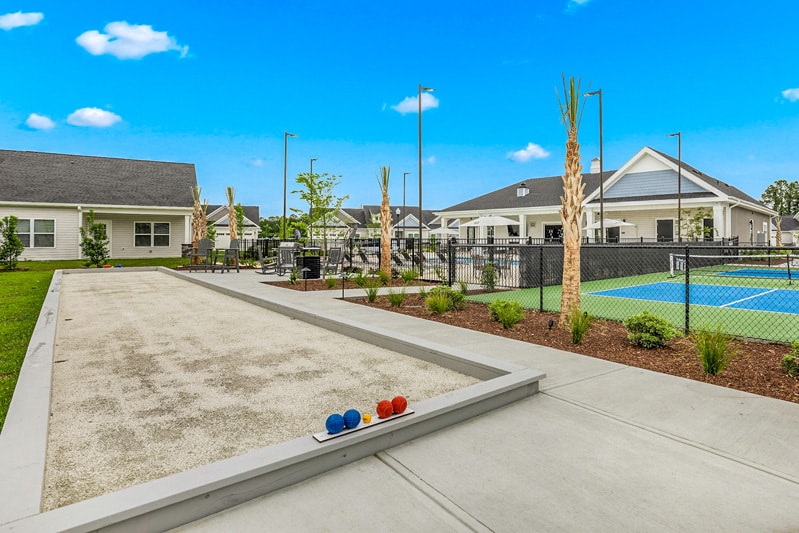 Bocce and Pickleball