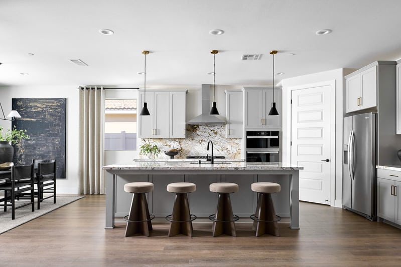 Model Kitchen Seating