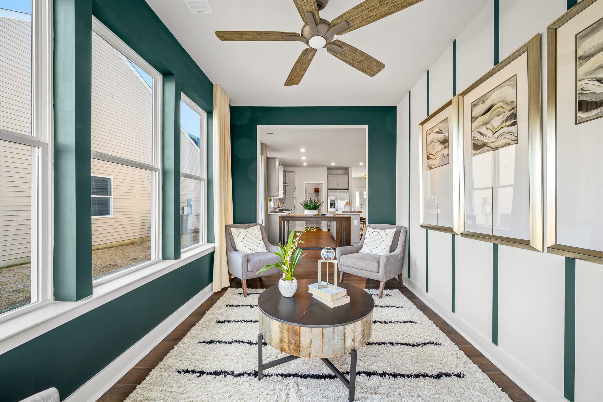Sun Room with Seating