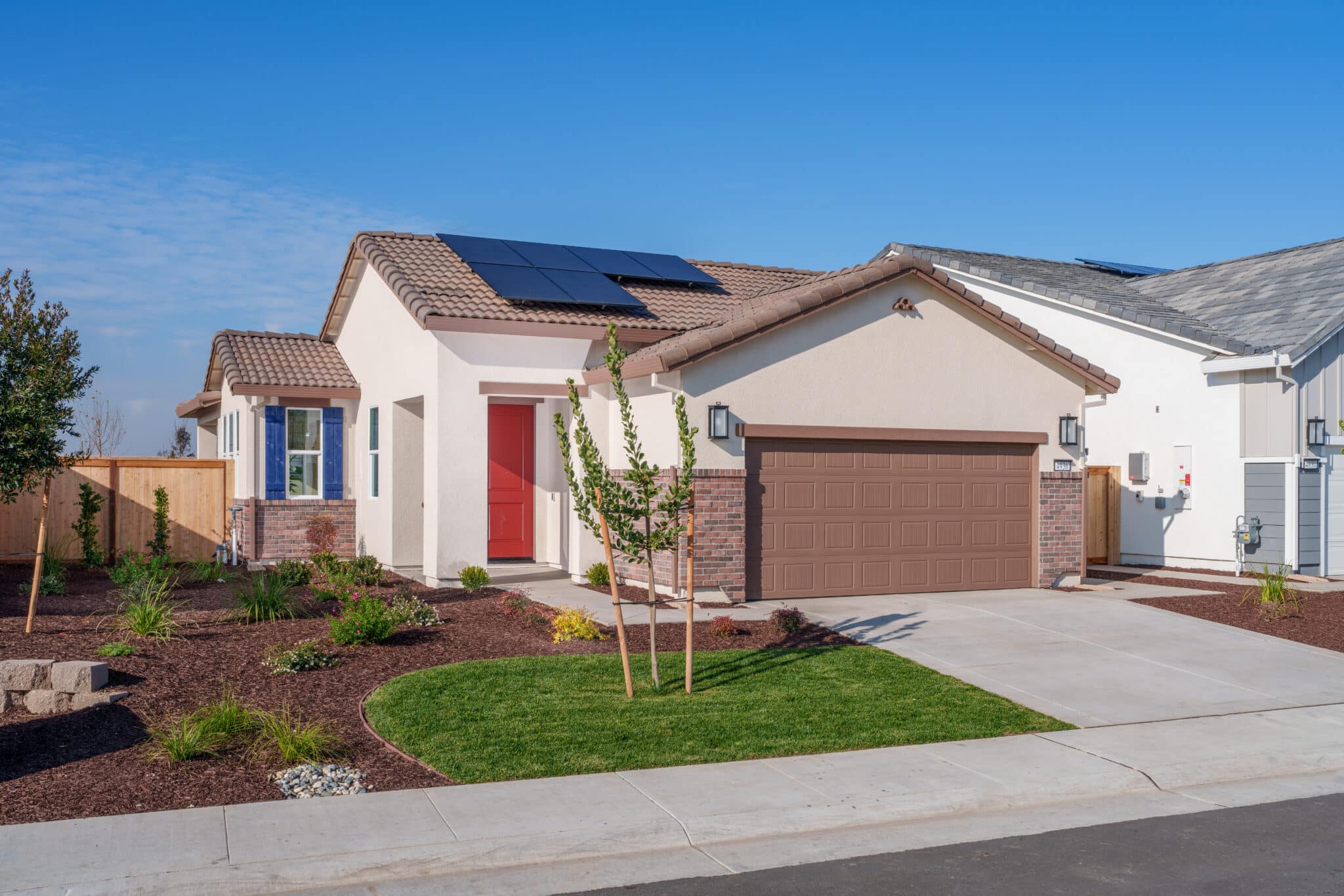 Model Home Front Yard
