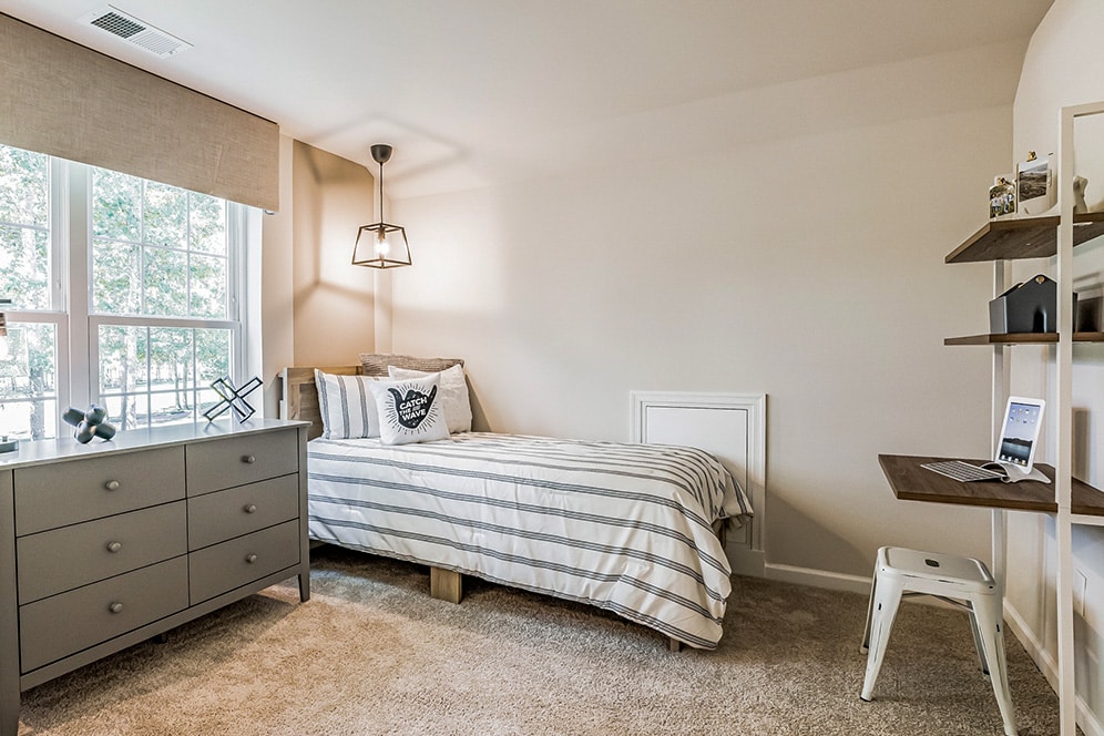Model Bedroom and Dresser