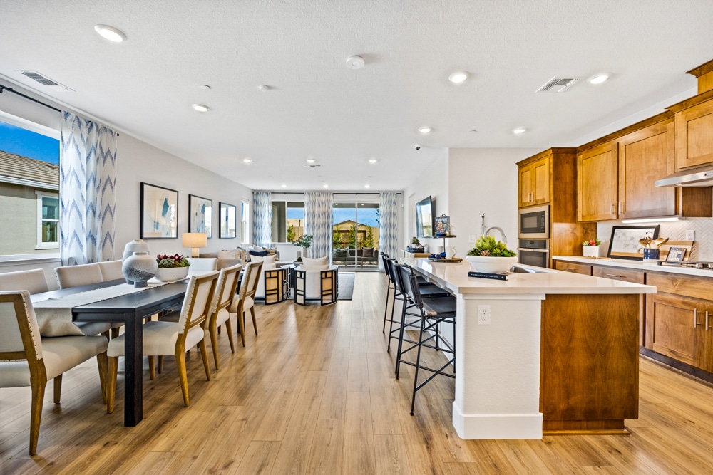 Kitchen and Dining Area
