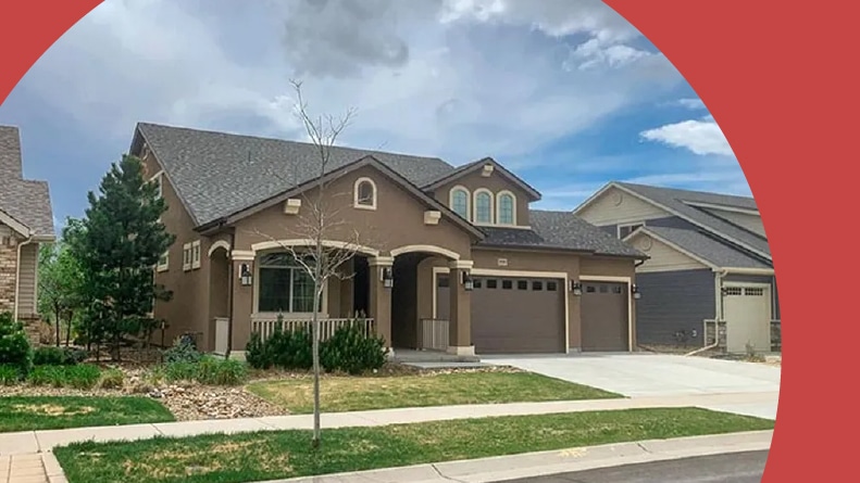 A home in Fairway Villas at Green Valley Ranch in Denver, Colorado.
