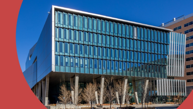 The University of Colorado Hospital (UCHealth) in Aurora, Colorado.