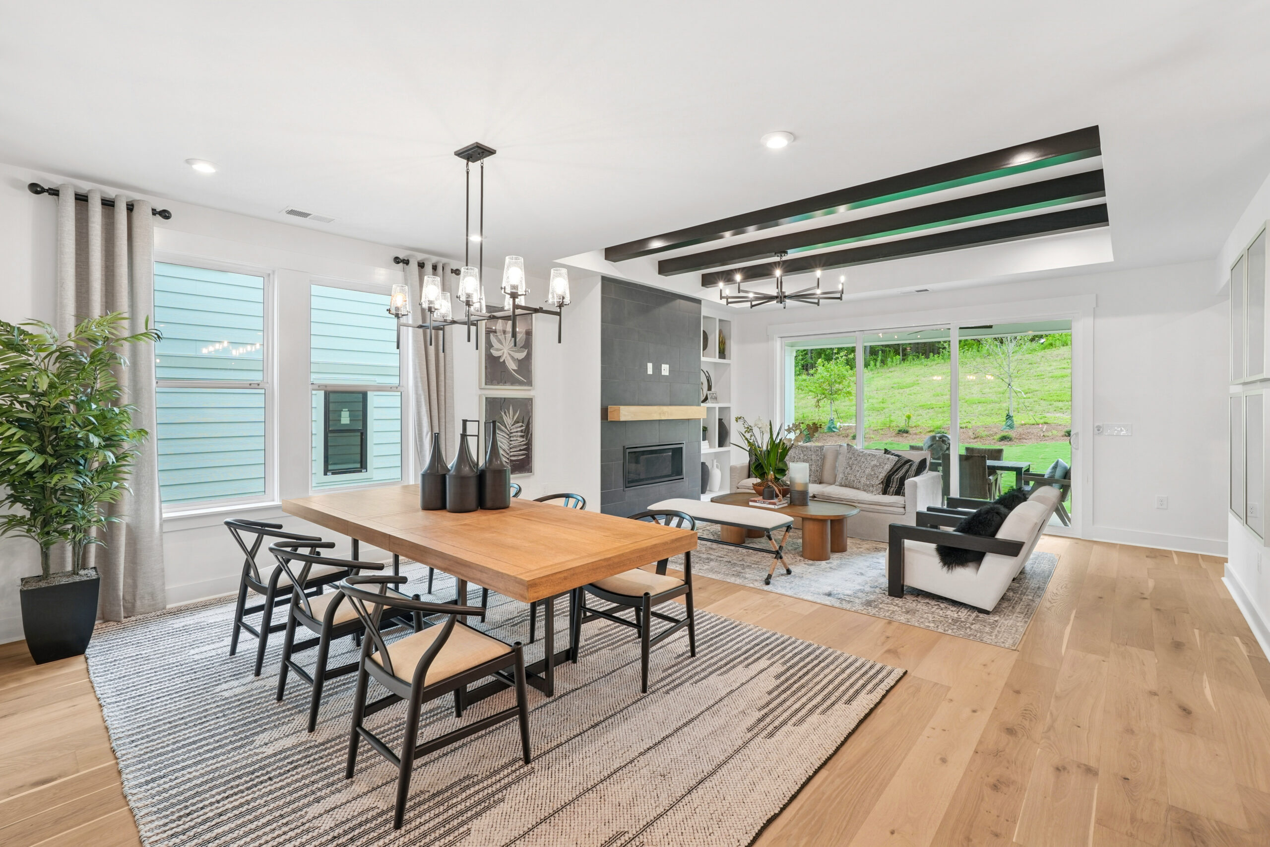 Cypress Cove Dining and Living Areas