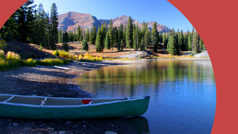 Turquoise Lake recreation area in Colorado.