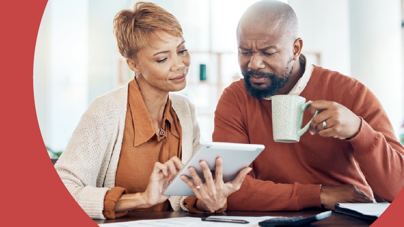 A 55+ couple considering buying a home in a 55+ community.