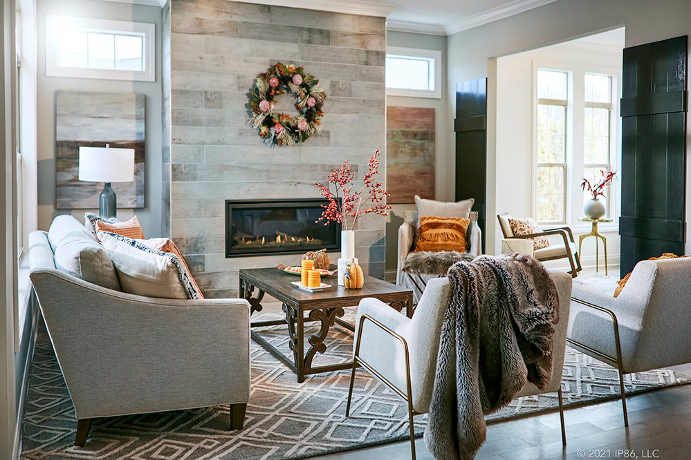 living room rendering