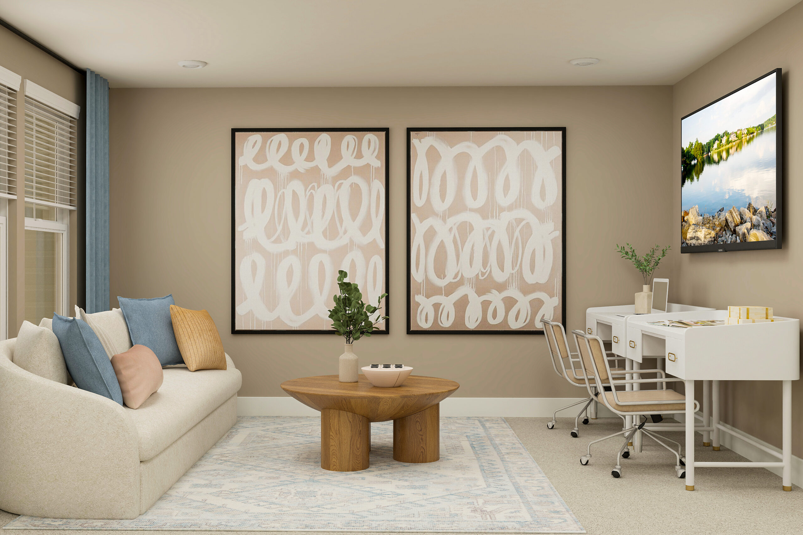 Living Area Rendering
