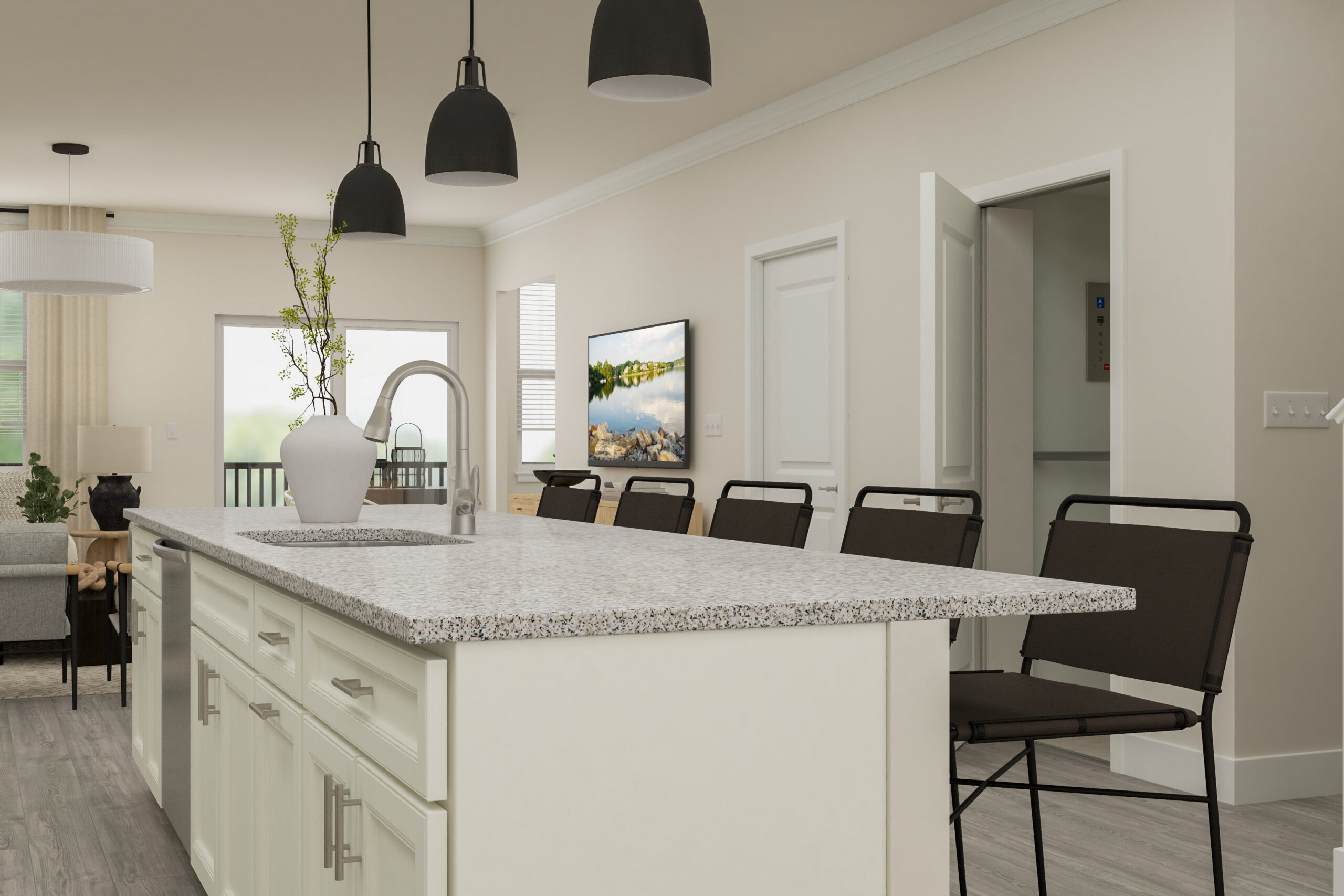 Model Kitchen Island