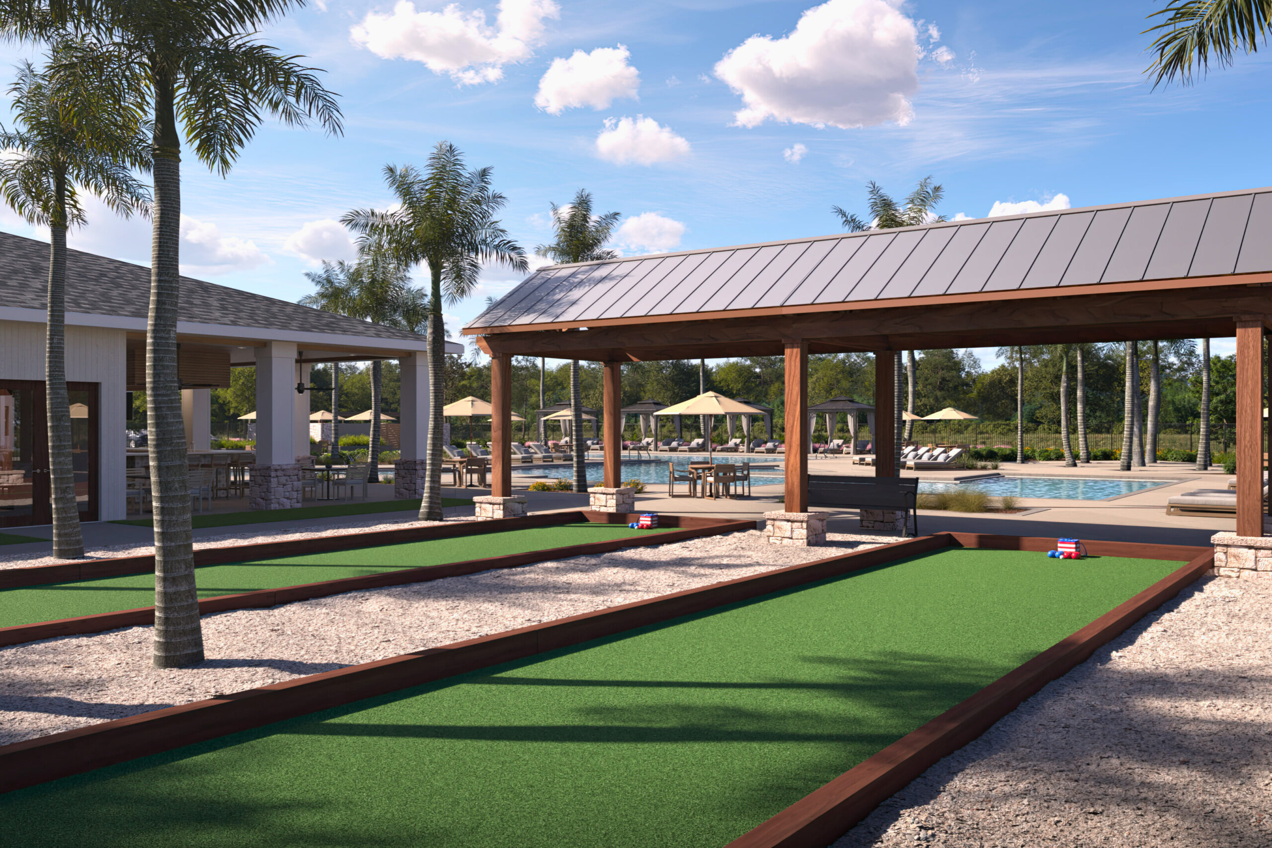 Bocce Ball Court