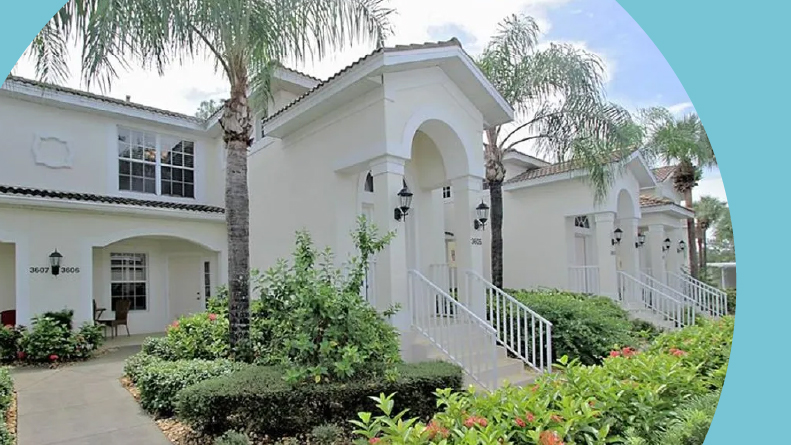 Attached homes at Colonial Country Club.