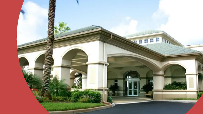 The entrance to Legends Golf and Country Club in Fort Myers, Florida.